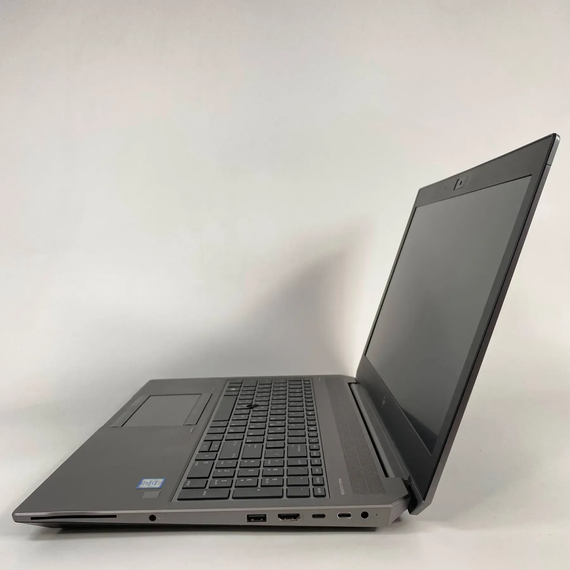 Мобильная рабочая станция Б-класс HP zBook 15 G6 / 15.6" (1920x1080) IPS / Intel Core i7-9850H (6 (12) ядер по 2.6 - 4.6 GHz) / 16 GB DDR4 / 480 GB SSD / nVidia Quadro T1000, 4 GB GDDR5, 128-bit / TouchID / WebCam б/у + Подарок Беспроводная мышь / USB | Зображення 4