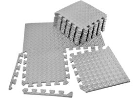 Мат-пазл EasyFit SwallowTail EVA 120х60х1 см татамі ластівчин хвіст Сірий (EF-1950-30-GY)