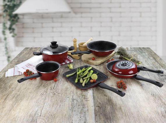 Сковорода WOK CERISE PIERRE VITRINOR  28 см | Зображення 5