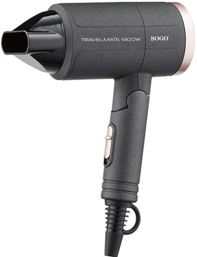 Фен для сушки волос SOGO SS-3620 1200 Вт серый