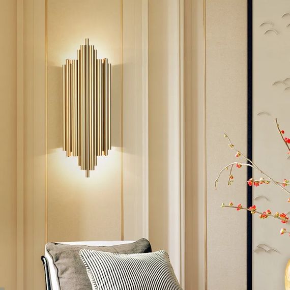 Бра настінна 27040 Латунь 50х9х17 см. | Зображення 2