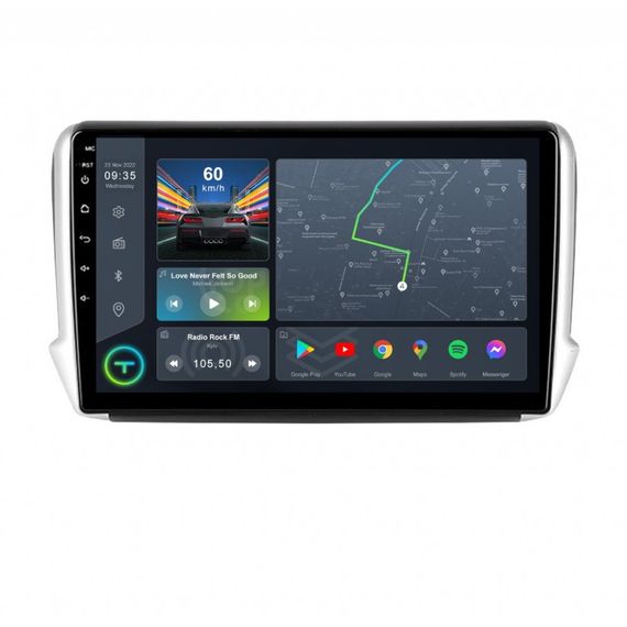 Штатна магнітола Torssen Peugeot 2008 FL10 4+64Gb 4G Carplay DSP | Зображення 1