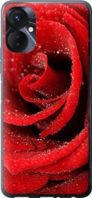 Чехол на Tecno Spark 9 Pro Красная роза "529u-2832-17620"