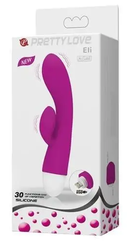 Вибратор - Pretty Love Eli Vibrator Purple Sex Aura | Зображення 2