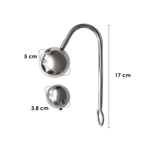 Бондажний набір з металевим анальним гаком Art of Sex Beatrice Bondage set with anal hook № 4 | Зображення 3