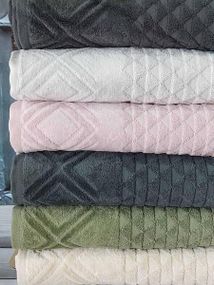 Рушники Sikel Piramit 70х140см Пеньє набір 6шт