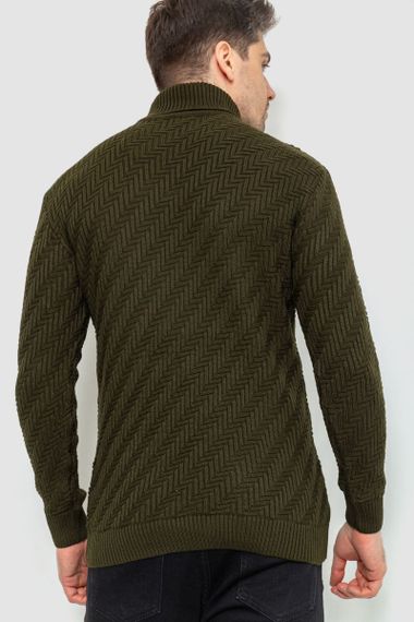 Гольф чоловічий, колір хакі, 161R696 | Зображення 3