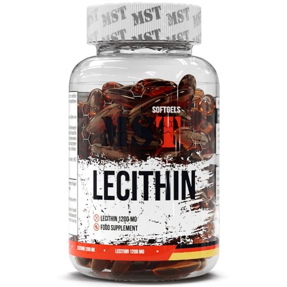 Лецитин для спорта MST Nutrition Lecithin 1200 mg 100 Caps