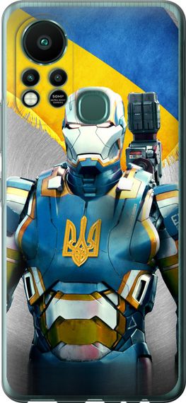 Чехол на Infinix Hot 11S Украинский киборг "980u-2757-17620"