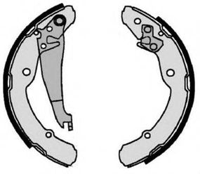 Гальмівні колодки барабані BREMBO S85516 на VW CADDY Mk II (9K9A)