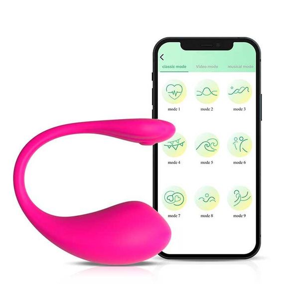 Смарт віброяйцо Love Spouse USB — Рожевий — Смарт вібратори