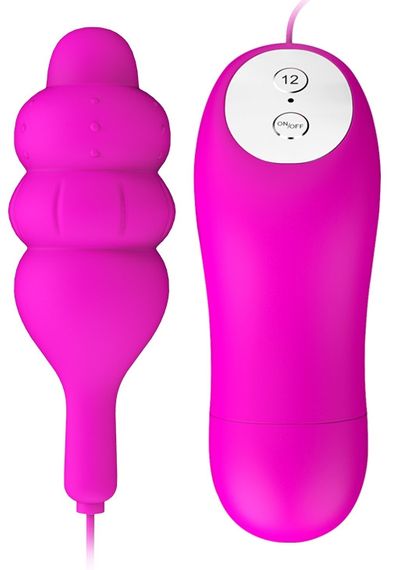 Віброяйце BAILE - PLEASURE SHEL 12 vibration functions, BI-014151 sexstyle | Зображення 1
