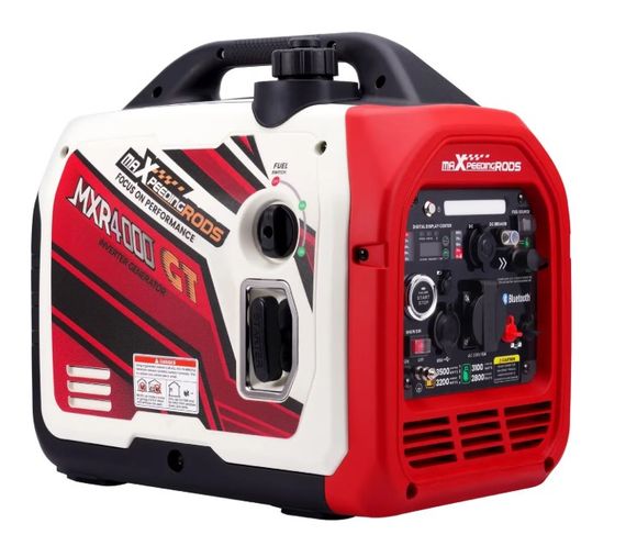 Генератор інверторний MaXpeedingRods 3.5 кВт Електричний старт/Дистанційний старт з телефону/Ручний стартер MXR4000 GT