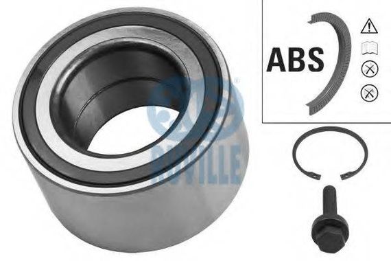 Підшипник маточини VW AMAROK 2.0 TDI 10- перед. міст (Вир-во FAG) SCHAEFFLER GRUPPE 713610930 на VW AMAROK (2H_, S1B)