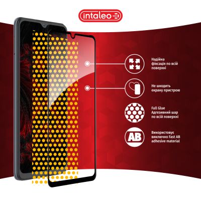 Стекло защитное Intaleo Full Glue ZTE Blade A52 Black (1283126545511) | Зображення 6