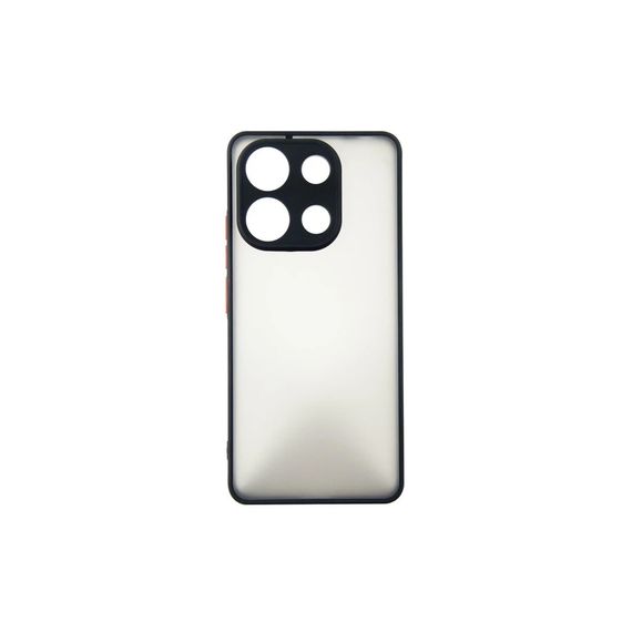 Чохол до мобільного телефона Dengos Kit for Xiaomi Redmi Note 13 4G case + glass (Black) (DG-KM-66) | Зображення 1
