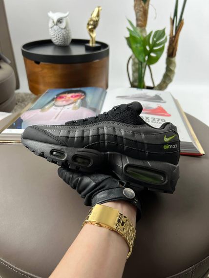 Женские кроссовки Air Max 95 Black Grey , Вьетнам | Зображення 7