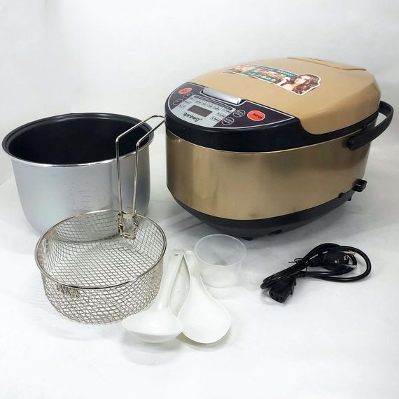 Мультиварка Rainberg RB-6207 С Фритюрницей, 12 Программ, скороварка пароварка мультиварка. TH-724 Цвет: | Зображення 2