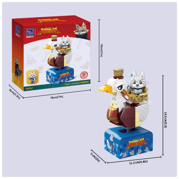 Конструктор Pantasy Kung Fu Panda Косрайдер Чжень (86512) | Зображення 2