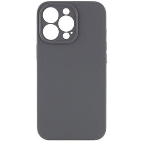 Чохол Silicone Case Full Camera Protective (AA) NO LOGO для Apple iPhone 16 Pro Max (6.9") Сірий / Dark Gray