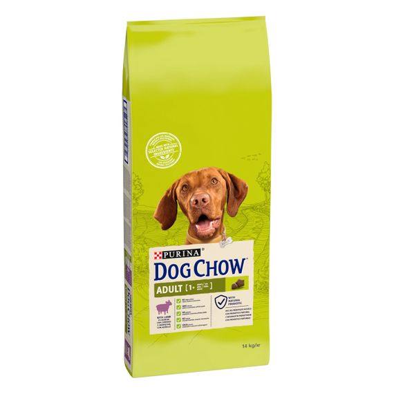 Сухой корм для собак с ягненком Dog Chow Lamb 14 кг | Зображення 1