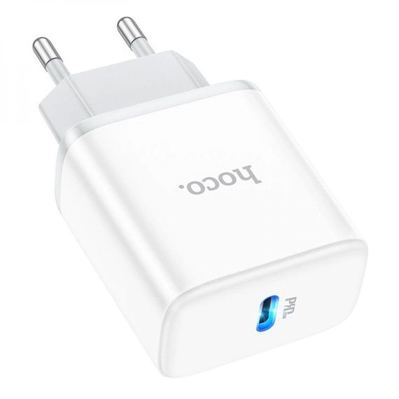 СЗУ Hoco C104A PD20W (1USB-C) White | Зображення 2