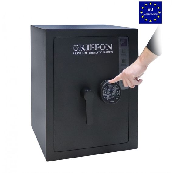 Сейф взломостойкий Griffon CLE I.55.FP BLACK (с отпечатком пальцев) | Зображення 6