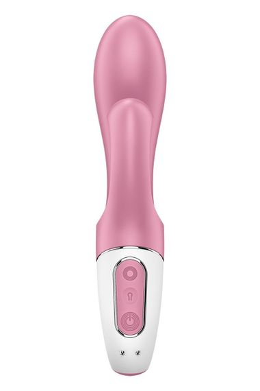 Вибратор кролик Satisfyer Air Pump Bunny 2 с технологией давления воздуха, розовый Sex Aura | Зображення 2