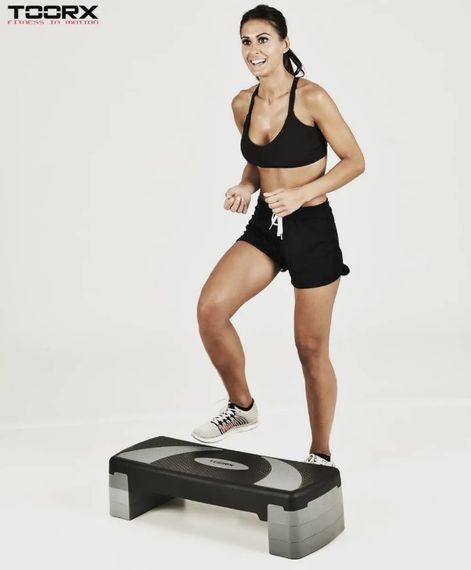 Степ платформа Toorx Training 2-ступінчаста 68 х 28 х 10-15 см (AHF-023) | Зображення 1