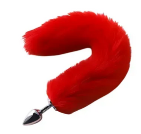 Анальна пробка з хвостом SKN-L01 ( розмір XS) sexstyle