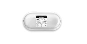 Світлодіодний світильник ЖКГ LED S 18W овал 6500K 220V Vestum 1-VS-7208