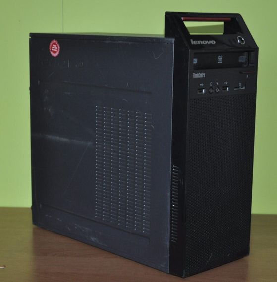 Комп'ютер Lenovo ThinkCentre E73 Tower / Intel Core i5-4460S (4 ядра по 2.9 - 3.4 GHz) / 8 GB DDR3 / 320 GB HDD / Intel HD Graphics 4600 / DVD-ROM / Без OC б/в | Зображення 2