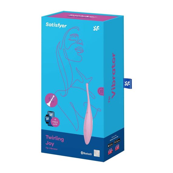 Смарт-вібратор для клітора Satisfyer Twirling Joy Pink Sex Aura | Зображення 5
