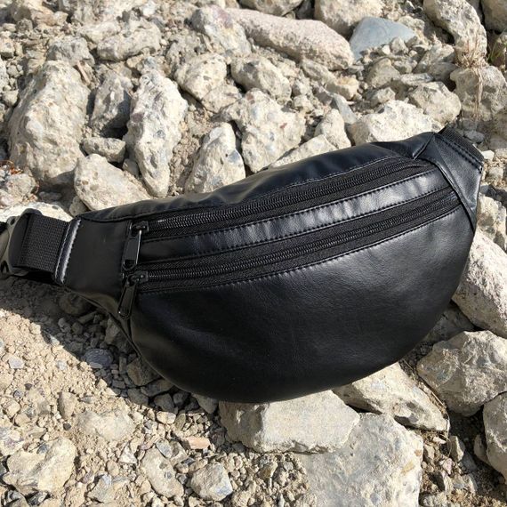 Мужская боди сумка, Мужская бананка надежная, Стильная унисекс бананка Напоясная KJ-45 | Зображення 9