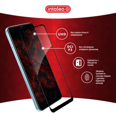 Стекло защитное Intaleo Full Glue Oppo A57S Black (1283126576737) | Зображення 3