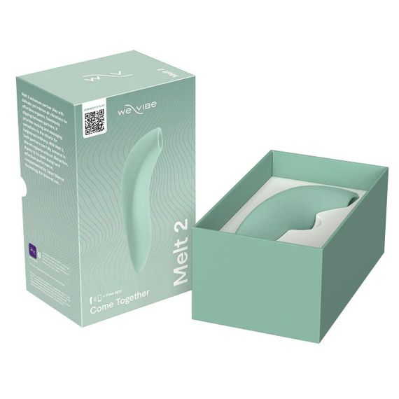 Вакуумный смарт-стимулятор для пар We-Vibe Melt 2 Sage Sex Aura | Зображення 7