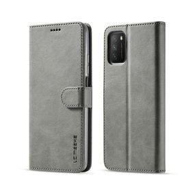 Чохол книжка iMeeke для Poco M3 Pro колір Сірий