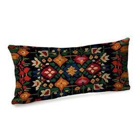 Подушка для дивану оксамитова Народний стиль 50x24 см (52BP_25NG010)