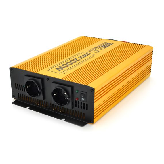 Инвертор напряжения Mexxsun MXSPSW-2000.12V/220V, 2000W с правильной синусоидой