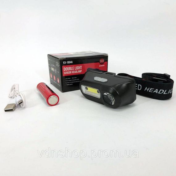 Ліхтар на голову для туристів Bailong, Налобний ліхтар для сто Яскравий світлодіодний потужний TY-19