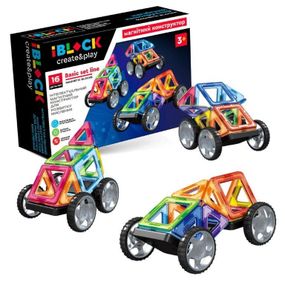 Детский магнитный конструктор PL-923-527, 16 деталей