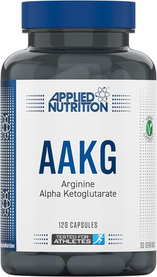 Аргінін Applied Nutrition AAKG ARGININE ALPHA KETOGLUTARATE 120 VEGGIE CAPS
