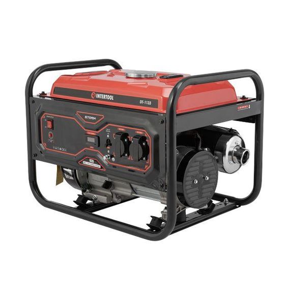 Генератор бензиновий/газовий 2,8/3 кВт, STORM INTERTOOL DT-1133