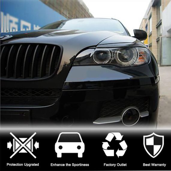 Вії на фари Карбон для BMW X6 E-71 2008-2014 рр | Зображення 1