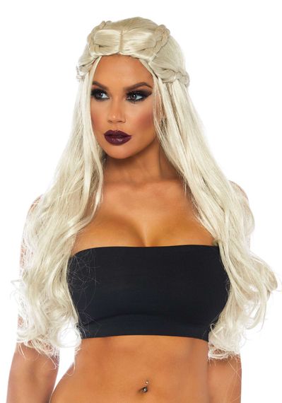 Перука Дейєнеріс Таргарієн Leg Avenue Braided long wavy wig Blond, платинова, довжина 81 см | Зображення 2