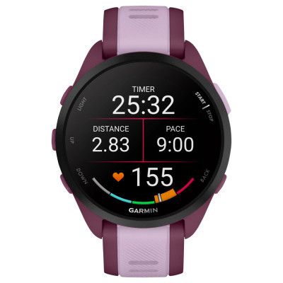 Смарт-часы Garmin Forerunner 165 Music, GPS, WiFi, Berry/Lilac, GPS (010-02863-33) | Зображення 2