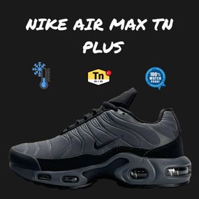 Кроссовки Air Max Tn Plus Grey осень / єврозима / весна  (Gore - tex) 41 26- 26.5 см
