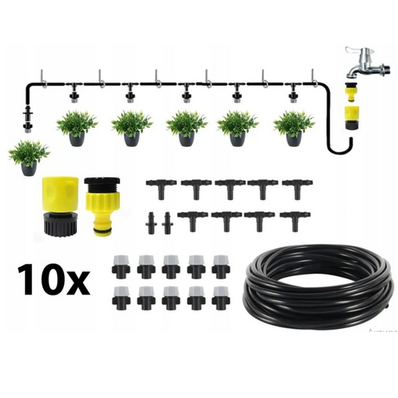 Система для туманоутворення 31 м, універсальний розсіювач води, миттєве охолодження повітря | Зображення 4