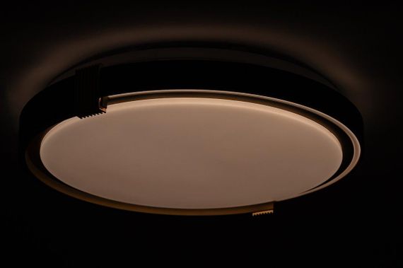 COLISEUM матовий 60W 395*60мм 3000К-6500К з ДК чорне золото | Зображення 5