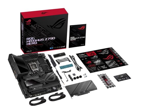 Материнcька плата ASUS  ROG MAXIMUS Z790 DARK HERO s1700 Z790 4xDDR5 M.2 HDMI Thunderbolt Wi-Fi BT ATX (90MB1F90-M0EAY0) | Зображення 1
